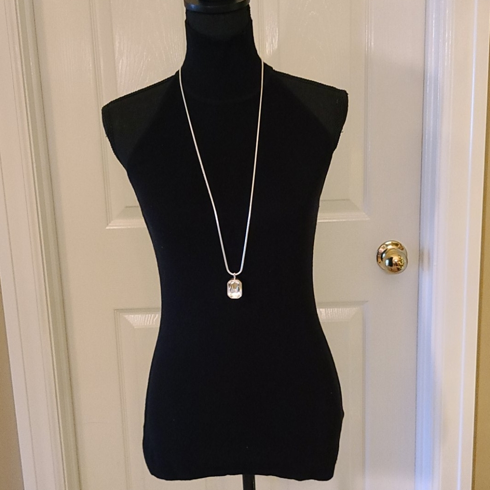 WHBM Black Sleeveless Sweater